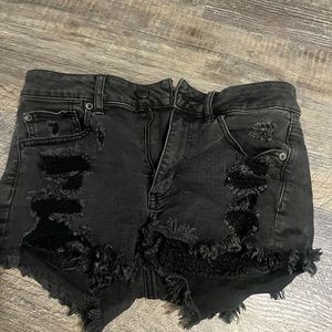 AE high rise shortie. Size 6 Stretchy material.